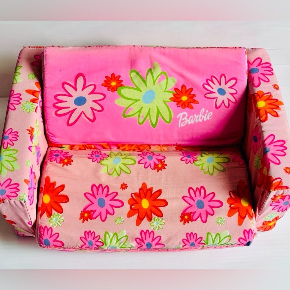 Vintage Barbie Kids Flip Sofa Convertible Bed